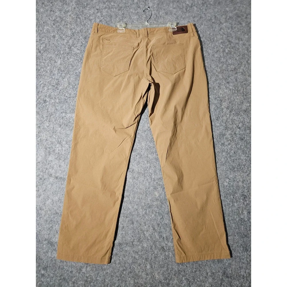 The North Face Khaki Sprag 5-Pocket Nylon Blend Pants Men's Size 40 NF0A3BE3